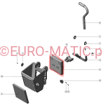 Ruchoma płyta wyciskarki Numatic 909682