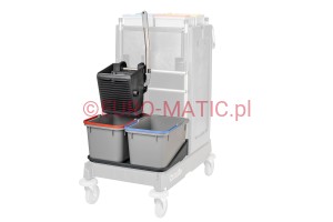 Zestaw wiader z wyciskarką nierdzewną SRK1S do wózków Numatic 909523