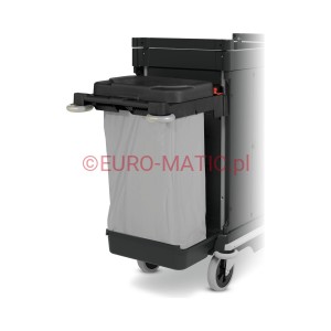 Stelaż na worek 120 l Numatic NKA-101 z pokrywą i podstawą, szary