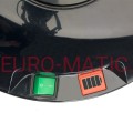 panel sterowania odkurzacza bezprzewodowego Numatic NBV190NX z przyciskiem start i wskaźnikiem poziomu baterii