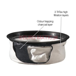 Filtr węglowy MicroFresh 11″ przeciw zapachom do Henry HVR160 Numatic 909562