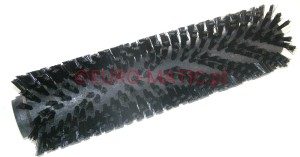 Cleanfix Szczotka cylindryczna czarna twarda